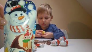 Новогодние киндер-сюрпризы и окошки 5 6 7 8 календаря STAR WARS