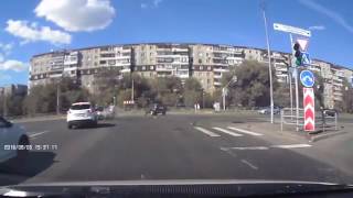 ДТП на Университетской набережной в Челябинске