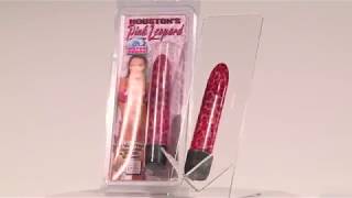 CalExotics Leopard Massager Mini пластиковый вибратор, 11х3,5 см
