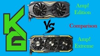 Zotac Gtx 1070 Amp! edition & Extreme edition Comparison 4k