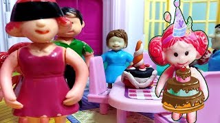 مفاجأة عيد ميلاد ماما|عائلة سعيد|قصص اطفال