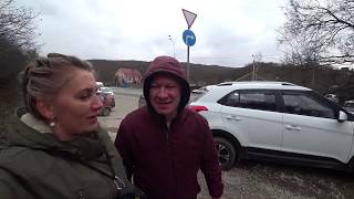 Крещение. За святой водой к храму Феодосия Кавказского. Влад всё перепутал..
