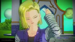Xenoverse 2 All Android 18 Mentor Quotes Infinite History DLC (Eng)