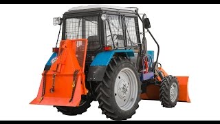 Лебедка трелевочная навесная ЛТН-50 на МТЗ
