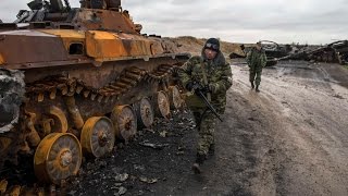 Уникальные кадры - вход ДНР в Дебальцево