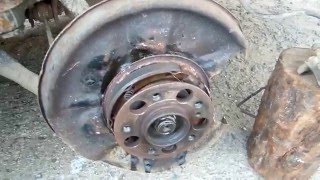 190 регулировка колодок ручника