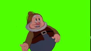 футаж - хромакей . гном из м ф белоснежка и 7 гномов )