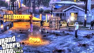 Halloween Grove Street Trick or Treat - GTA 5 PC MOD