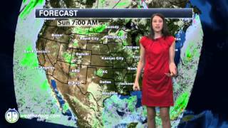 Few Northern Tier Weather Hiccups Today, Sunday