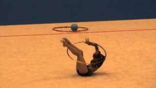 Natalia Garcia hoop aro European Championships Vienna 2013