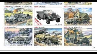 Каталог сборных моделей icm + Новинки 2016 года