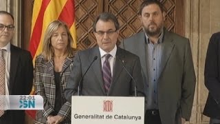 Artur Más y la pregunta del referéndum soberanista catalán (2013)