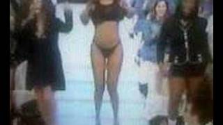 tyra banks show her panty stripping