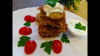 ХРУСТЯЩИЕ ДРАНИКИ С ФАРШЕМ/КАРТОШКА С МЯСОМ