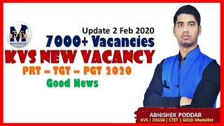 KVS 7000+ New Vacancies 2020 for PRT TGT PGT | Good News Mentors 36