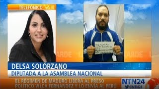 Delsa Solórzano: "Destierro de Villca Fernández fue ordenado por su carcelero"