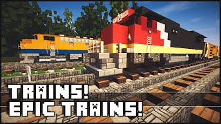 Minecraft - Epic Trains!