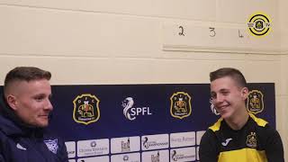 Young Sons Tv - Si Ferry Interview - Dumbarton v Peterhead