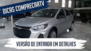 Onix Plus 1.0 Turbo automático - Versão de entrada em detalhes