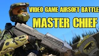 Video Game Character Airsoft Battle as Master Chief (Hollywood Sports Park)