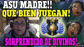 IMPRESIONADO!! |SMASH SE SORPRENDE DEL NIVEL DE LOS DIVINOS DE SU TEAM!| DOTA 2