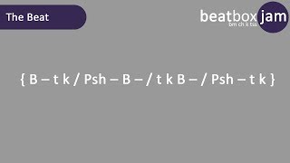 Drum and Bass Beat - { B - t k / Psh - B - / t k B - / Psh - t k }