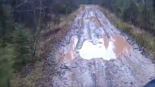 Покатушки на Ниве, обновленная нива 21213,лес и немного грязи