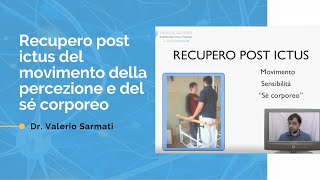 Recupero post ictus del movimento della percezione e del sé corporeo