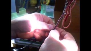 Плетенный кожаный шнур своими руками.