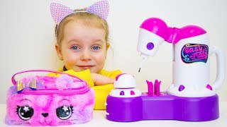 Gaby and Alex Pretend Play with Mama and Toys | Compilation video for kids