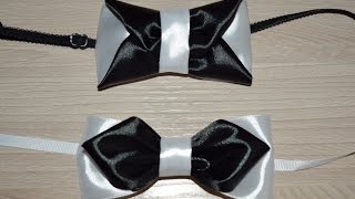 Галстук-бабочка для мальчика (Канзаши)/Bow tie for boy (New)