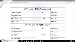 JMI INTERVIEW SCHEDULE FOR HOSTEL ADMISSION 2018 - 19