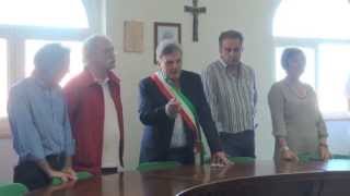 Insediamento, intervento del sindaco uscente Aldo Messina
