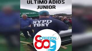 El ultimo adios a Junior, Entierro del Niño hermoso