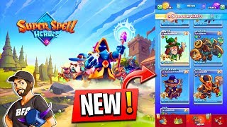 LET'S PLAY DECOUVERTE DE SUPER SPELL HEROES ! NOUVEAU JEU Android iOS Gameplay
