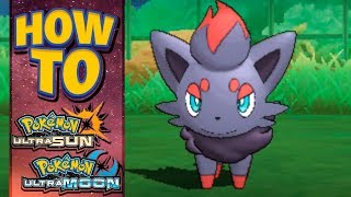HOW TO GET Zorua in Pokemon Ultra Sun and Moon