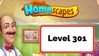 Homescapes Level 301 - No Boosters
