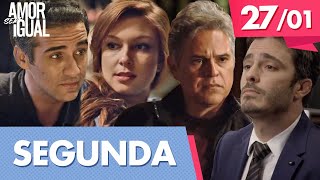 Amor Sem Igual: Resumo de 27/01/2020 (SEGUNDA) - Capítulo da novela 27 de janeiro completo