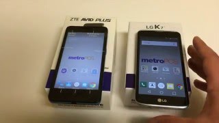 LG k7 Vs ZTE Avid plus Comparsion - Metro pcs / T-Mobile