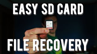 How To Recover Deleted Files From An SD Card! - How to recover files from a formatted SD card (2019)