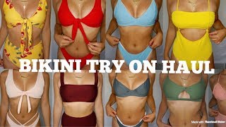 TRY ON BIKINI HAUL 2018 (ZAFUL, AMAZON, DEA ROSE)