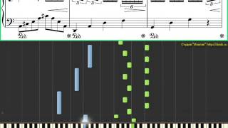 Таривердиев - Снег над Ленинградом (Ноты и Видеоурок для фортепиано) (piano tutorial)
