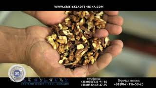 Оборудование для переработки грецкого ореха / Equipment for processing of walnuts