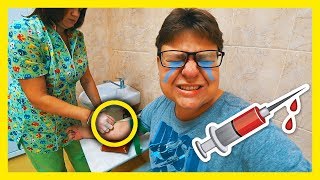 ❤️БЕРУТ КРОВЬ из ВЕНЫ? Больно ли сдавать кровь из вены?? Закружилась голова...