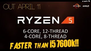AMD Ryzen 5 News - AMD’s rival to Intel's i5 CPU