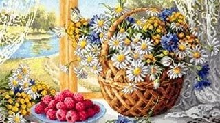 Отчет №1 вышивка Летнее утро от Чудесной Иглы