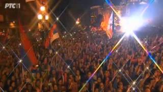 Doček Košarkaša~2014 Himna Srbije CC+CC