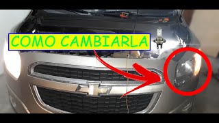 CAMBIAR LAMPARA H4 (Chevrolet Spin 2013)