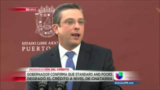 LLORIQUEO EN VIVO DE GARCIA PADILLA ANTE DEGRADACION DE BONOS