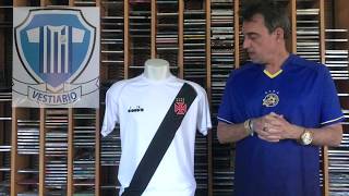 2 camisas difíceis de falsificar: Vasco tampão Libertadores 2018 - Vestiário - Iuri Godinho